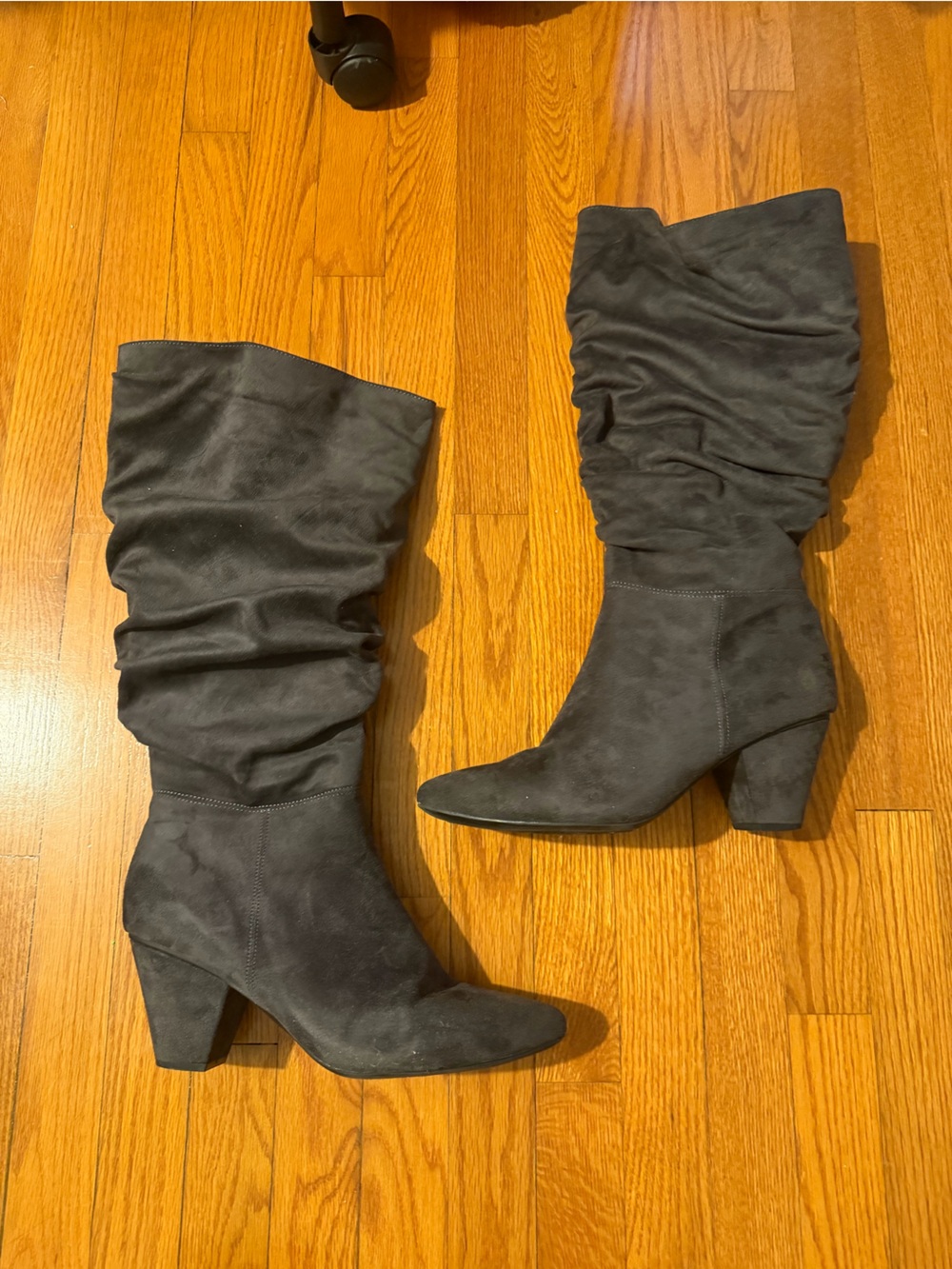 cloudwalkers grey suede heeled hoots size 11